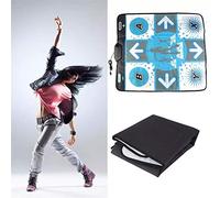 RASTKY Non Slip Dance Mat Dancer Blanket with Four Directional Touch Pads for Wii Console, Large Controller for High Scores & Health, EVA & PVC Material, Compatible with Wii (Single)