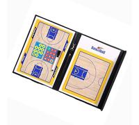 RASTKY Odorless Magnetic Professional Tournament Board for Football Basketball Volleyball Coaching, Hanging Design with Pen Insert, Durable PC (Basketball)