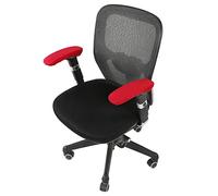 RASTKY Office Chair Arm Protector Soft Elastic Armrest Cover, Scratch Prevention, Suitable for Most Chairs, Easy Fit, All Seasons, 1 Pair for Computer Users (Burgundy)
