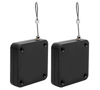 RASTKY Office Doors Closer Automatic Door Closer Sensor Stable Wear-Resistant 2Pcs Easy to Carry for Company Home Doors