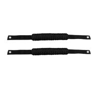 RASTKY Paracord Grab Handles Sturdy 350lb Grip Handles Fit for Ford Bronco Security Ride Auto Parts (Black)