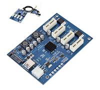 RASTKY PCI-E to 4X PCIe USB 3.0 Converter Extender Adapter Card Expansion Kit - Ideal Enhanced Desktop Performance
