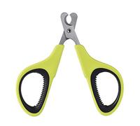 RASTKY Pet Nail Trimmer Eco-Friendly Stainless Steel Cutter for Cat Dog Rabbits Birds 100% Recycled Plastic 3.7 * 2.4 * 0.2in 0.7oz for Kittens Puppies Ferrets