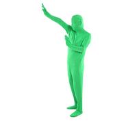 RASTKY Photography Green Chromakey Bodysuit Unisex Stretch Adult Costume Disappearing Man Effect (180cm)