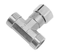 RASTKY Pipe Fitting 3 Way Tee - 304 Stainless Steel Hose Connector Pipeline Adapter G1/2 Water and Systems (Middle Female Thread)
