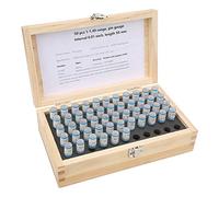 RASTKY Plug Gage Set 0.001mm Tolerance Wood Box/Cover 50pcs Tool for Circuit Boards