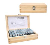 RASTKY Plug Pin Gage Set 0.001mm Tolerance for High-Tech Fields 50pcs Bearing Steel Tools for Electronic Boards