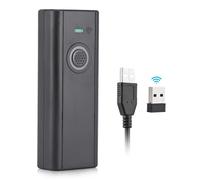 RASTKY Portable 2.4G Wireless Barcode Scanner Fast Scan Speed Long Battery Life for Retail Inventory Managers USB Wired Connection for Office Administrators