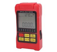 RASTKY Portable Accurate 850-1650nm Optical Multi Tester with Prevent Drop Protective Cover for Data Center Technicians Red