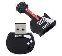 RASTKY Portable Bass Guitar Modeling USB Flash Drive Plug and Play USB Stick for 10 Home and Office Use (64GB)