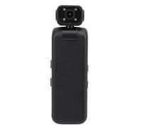 RASTKY Portable Camcorder 2K HD 355 Degree Rotatable Wide Angle Lens Anti Shake Video Camera with Back Clamp, 1 ForSupport for Windows, Support for OS X, Support for Linux, WithSupport