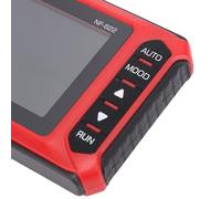 RASTKY Portable Digital Oscilloscope with High Sampling Rate and Long-Lasting Battery Life for Home Appliance Repair, Automotive Diagnostic Tool for Auto Technicians, Color:black (Red)