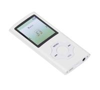 RASTKY Portable HiFi Music Player Ultra Slim 1.8 Inch Color Screen 16GB Small Memory Card MP3 Player for Study Fitness - Stylish Aluminum Alloy Design (Silver)