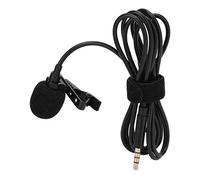 RASTKY Portable Lavalier Microphone for Mobile Phones - Professional Omnidirectional Interview Microphone with Clamp/Holder for Recording, Live Streaming, and Video, Compatible with Various