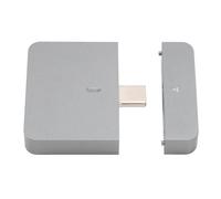 RASTKY Portable M.2 NVMe 2230 Magnetic SSD Enclosure, Aluminum Alloy Type C USB3.2 Gen2 Solid State Drive Enclosure with High Speed Transmission for Devices, Compact Size 1.57x1.57x0.31in (128GB)