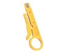RASTKY Portable Mini Wire Stripper Safe Simple Punch Down Cutter for CAT5 CAT5e CAT6 Data Cable 3D Printers 5pcs Yellow ABS