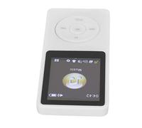 RASTKY Portable MP4 Player with 1.8 Inch LCD Screen - Thin Digital Music Player Compatible with MP3, WMA, FLAC, APE, AAC, OGG - Supports 32GB Memory Card, Lossless Sound Quality, Ideal (White)