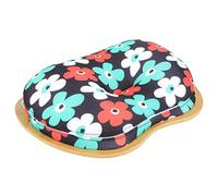 RASTKY Portable Multifunctional Laptop Table Stand with Cushioned Bed Pillow for Home Office Use, Suitable for Laptops Up to 14 Inches (multicolor flowers)