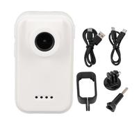RASTKY Portable Thumb Camera with 140° Wide Angle Lens, Intelligent Stabilization for Adventure Cycling, Double File Management with OTG Transfer Support for