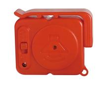 RASTKY Portable Window Door Security Alarm with 120dB Vibration Sensor, Compact Design for Luggage and Bags Protection (Red)