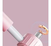 RASTKY Posture Corrector Yoga Sticks Cross Open Shoulder Stepless Adjustment Yoga Body Stick for Improving Body Shape Use Foam Stick for Women Stainless Steel Tube (Pink)