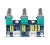 RASTKY Pre Amplifier Module Toning Board for XH2.54 3P Socket with 3 Channels Amplifier