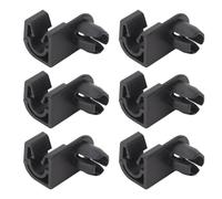 RASTKY Precise Hood Bonnet Stay Rod Clamp/Holder Strong Support Fit for Citroen & Fit for Peugeot 10Pcs Black Engine Cover Holder Clamp/Replacement for Berlingo 208 308 Partner 18-21