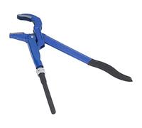 RASTKY Precise Pipe Wrench Universal 45° Bent Nose Pliers High Carbon Steel for Plumbing Clamp, Industrial Grade Material, Non-Slip Handle for Bathroom (1 inch)