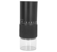 RASTKY Precise Portable Electric Coffee Grinder Adjustable Ceramic Conical Burr Bean Grinder for Home Office Camping, USB Charging, Rechargeable Mill for French Press Cold Brew, ABS Material