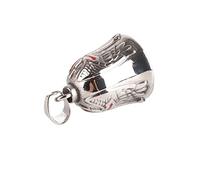 RASTKY Premium Stainless Steel Motorcycle Bell, Not Easy to Fade Good Luck Bell for Protection, for Motorcycles SUVs Trucks