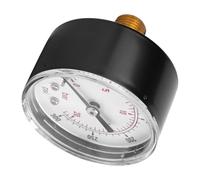 RASTKY Pressure 50mm /4 BSPT Back Connection Water Oil Gas - Measurement Tool Compression and Fluid Monitoring Rewritten (0-300psi 0-20bar)