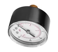 RASTKY Pressure 50mm /4 BSPT Back Connection Water Oil Gas - Measurement Tool Compression and Fluid Monitoring Rewritten (0-60psi 0-4bar)