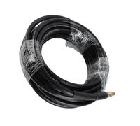RASTKY Pressure Car Washer Hose Durable Three Layer PVC Extension Hose for High Pressure Washer 180bar 2600psi Replacement for K2-K7, 6m (10m with Extension Connector)