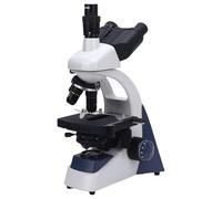 RASTKY Professional Compound Trinocular Microscope Industrial Microscope Aluminum Alloy Angle 40X-1600X Trinocular with LED Light Education Research 5V 1A Laboratory Grade