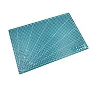 RASTKY Professional Cutting Mat with Clear Grid Lines for Precision Cutting, Self Healing Craft Board for Artists and Hobbyists, Lightweight A4 Size for Paper-Cut and Painting (A3)