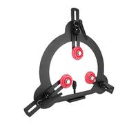 RASTKY Professional Woodturning Steady Rest Wood Lathe Steady Rest Woodturning Center Frame Inch Swing Size Lathes with -Point Rubber Rollers