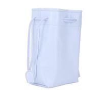 RASTKY PU Leather Drawstring Pouch Bag Compact Storage Cameras Digital Cameras and Accessories - Pink (Blue)