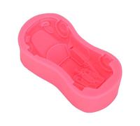 RASTKY Race Car Silicone Cake Decorating and Fondant - Car Silicone Moulding Baking Moulding Cake Fondant Cookies Crafts - 3D Round Tire