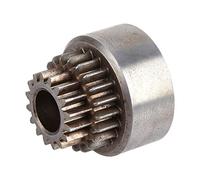 RASTKY RC Clutch Bell Double Gear for 1/10 HSP 94122 Nitro Car Drift, Exquisite Workmanship, Ideal Replacement Part, Suitable for Enthusiasts, Sturdy Metal Construction, Polished Surface, 26mm