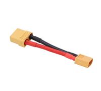 RASTKY RC Connector Soft Silicone Cable XT60 Male to XT90 Female AdapterRemote Control Cars, Aircrafts, and Ship Models - Durable, Corrosion Resistant, and Stable ConnectionEnhanced