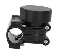 RASTKY Rectangular Satellite RV Ladder Mount Double Guard Mechanism Stable Performance for Heavy Winds Ideal for Outdoor Use High Grade Black Aluminum