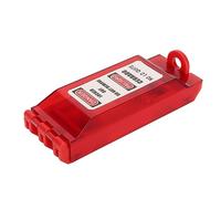 RASTKY Red Mystical/Fantasy Retardant Wall Switch Lockout Cover Durable Electrical Switch Safety Guard for Improved Monitoring in Industrial Settings