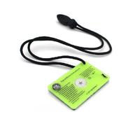 RASTKY Reflective Signal Mirror with Compass for Survival, Plastic, Night Light, 1 Compass, Suitable for Mountaineers, 7.5cm X 5cm X 0.55cm