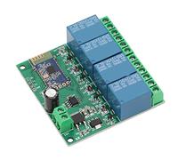 RASTKY Relay Module Strong Interference 4 Channel Control for Smart Home, PCB Material (DC12V)