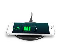 RASTKY Reliable Wireless Charger Safe Lightweight Round Portable Quick Charging for Using Homes Offices 10W Black