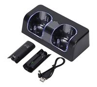 RASTKY Remote Battery Charger with Power Cable for Gaming Remote Control Battery, Easy Charging Without Removing, Lightweight and Durable Design for Gamers with Limited Space, Economical and