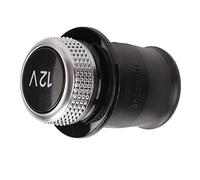 RASTKY Replacement Cigarette Lighter Plug Dust Cover 4H0919311 - Durable and Easy-to-Install Dummy Cover Fit for - Black Silver Material