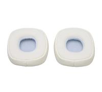 RASTKY Replacement Memory Foam Ear Pad Cushions for MAJOR III Headphones, Comfortable Protein Leather Ear Pads for Excellent Sound Isolation, Easy to Install for Music Enthusiasts (White)