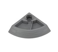 RASTKY Reptile Water Feeder 2 in 1 Automatic Reptile Feeder Quadrant Food and Water Bowl Lizard Double Grid Food Dish (Small 25.5x19.5cm/10.03x7.67in)