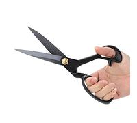 RASTKY Retro Black Steel Sewing Tailor Scissors Adjustable for Clothes Leather Craft Tailoring Accessories (HC-11 Size)